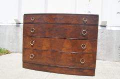 Art Deco Four Drawer Dresser in Myrtle Burl - 126180