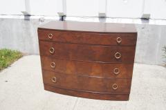Art Deco Four Drawer Dresser in Myrtle Burl - 126181