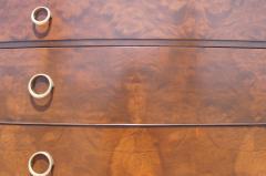 Art Deco Four Drawer Dresser in Myrtle Burl - 126183