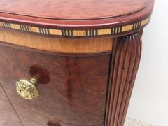 Art Deco French Burled Inlaid Dresser or Bureau - 1342160