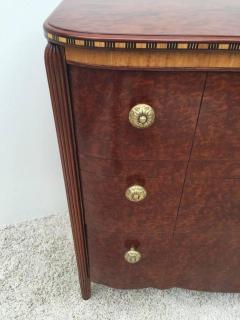 Art Deco French Burled Inlaid Dresser or Bureau - 1342161