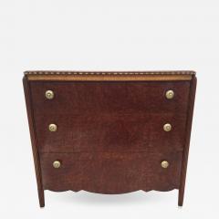 Art Deco French Burled Inlaid Dresser or Bureau - 1342613