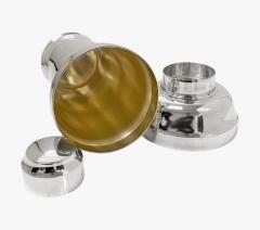 Art Deco French Cocktail Shaker silver plate France C 1935 - 4485863