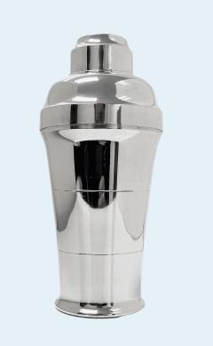 Art Deco French Cocktail Shaker silver plate France C 1935 - 4485867