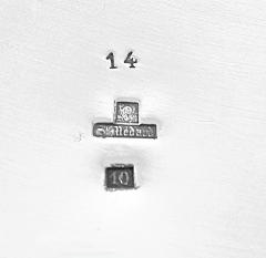 Art Deco French Cocktail Shaker silver plate France C 1935 - 4485869