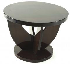 Art Deco French round coffee table - 1546533