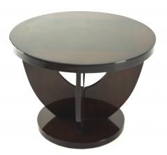 Art Deco French round coffee table - 1546535