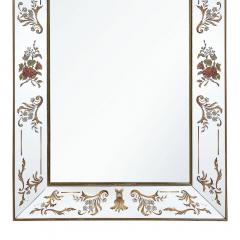 Art Deco Giltwood Ornate Eglomise Border with Naturalist Motifs - 4720173