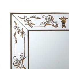 Art Deco Giltwood Ornate Eglomise Border with Naturalist Motifs - 4720174