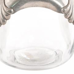 Art Deco Glass and Pewter Decanter - 4195783