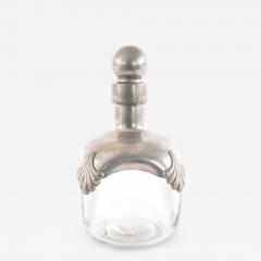 Art Deco Glass and Pewter Decanter - 4214103