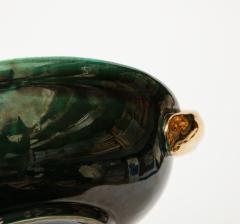 Art Deco Glazed Ceramic Bowl France c 1930 - 3928792