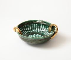 Art Deco Glazed Ceramic Bowl France c 1930 - 3928795