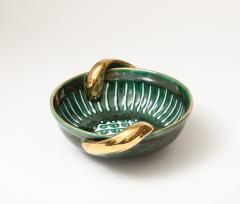 Art Deco Glazed Ceramic Bowl France c 1930 - 3928802