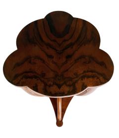 Art Deco Hollywood Regency Italian Walnut Burl Wood Nightstands or End Tables - 4286527
