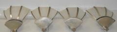 Art Deco Industrial French Sconces Corner lights 2 pairs - 1352381