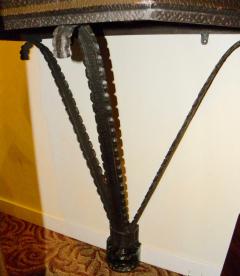 Art Deco Iron French Style Console - 118239