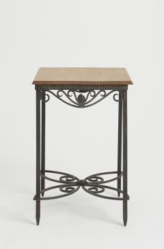 Art Deco Iron and Oak Table - 3445576