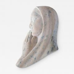 Art Deco Italian Sculpture in Precious Pink Marble from Portugal - 2420532