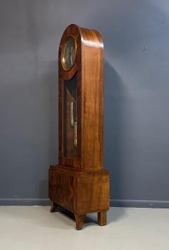 Art Deco J Brandmann of Berlin Long Case Chiming Clock Circa 1930s - 4333796