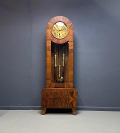 Art Deco J Brandmann of Berlin Long Case Chiming Clock Circa 1930s - 4333815