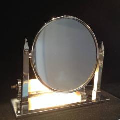 Art Deco Lighted Magnifying Mirror - 2224262