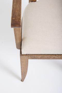 Art Deco Limed Oak Armchair - 4717380