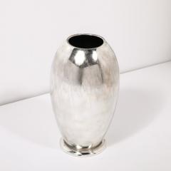Art Deco MF Ikora Textural Silver Plated Vase - 3600178