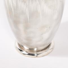 Art Deco MF Ikora Textural Silver Plated Vase - 3600182