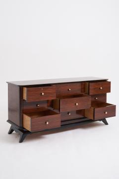 Art Deco Macassar Chest of Drawers - 3665805