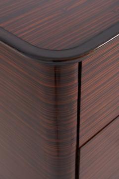 Art Deco Macassar Chest of Drawers - 3665812