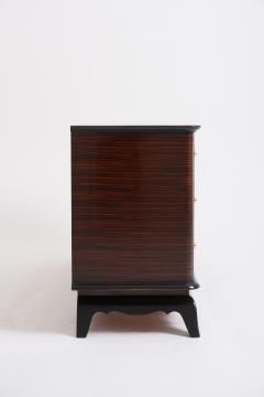 Art Deco Macassar Chest of Drawers - 3665825