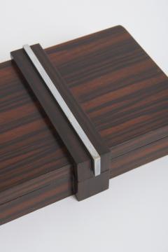 Art Deco Macassar Ebony Box - 3367622