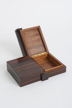 Art Deco Macassar Ebony Box - 3367625