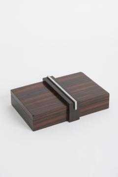 Art Deco Macassar Ebony Box - 3367626