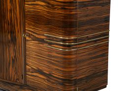 Art Deco Macassar Sideboard Cabinet 1940 s France - 4478524