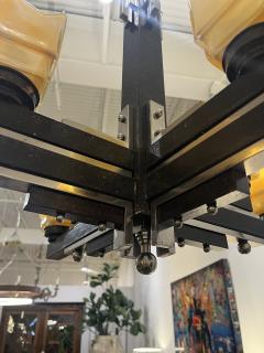 Art Deco Machine Age 8 Light Chandelier - 4102500