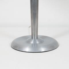 Art Deco Machine Age Brushed Aluminum and Brass Table Lamp - 1483780