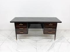 Art Deco Mahogany Desk 1940s Italy - 3926562