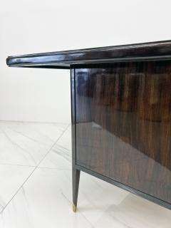 Art Deco Mahogany Desk 1940s Italy - 3926564