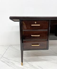 Art Deco Mahogany Desk 1940s Italy - 3926565