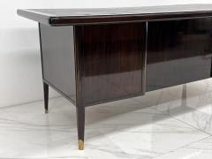 Art Deco Mahogany Desk 1940s Italy - 3926568