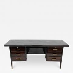 Art Deco Mahogany Desk 1940s Italy - 3930849