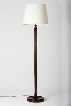 Art Deco Mahogany Floor Lamp - 1450907