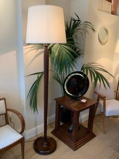 Art Deco Mahogany Floor Lamp - 1450909