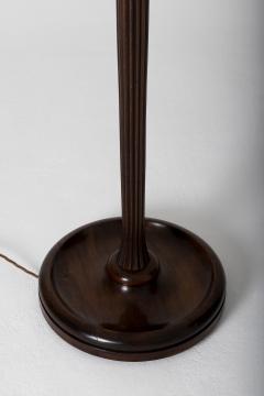 Art Deco Mahogany Floor Lamp - 1450911