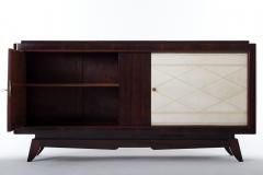 Art Deco Mahogany and Velum Sideboard - 1458076