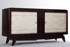 Art Deco Mahogany and Velum Sideboard - 1458082