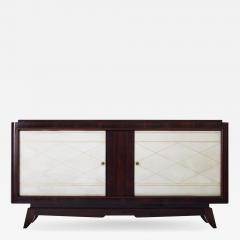 Art Deco Mahogany and Velum Sideboard - 1461733