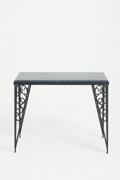 Art Deco Marble Top Console Table - 3498705